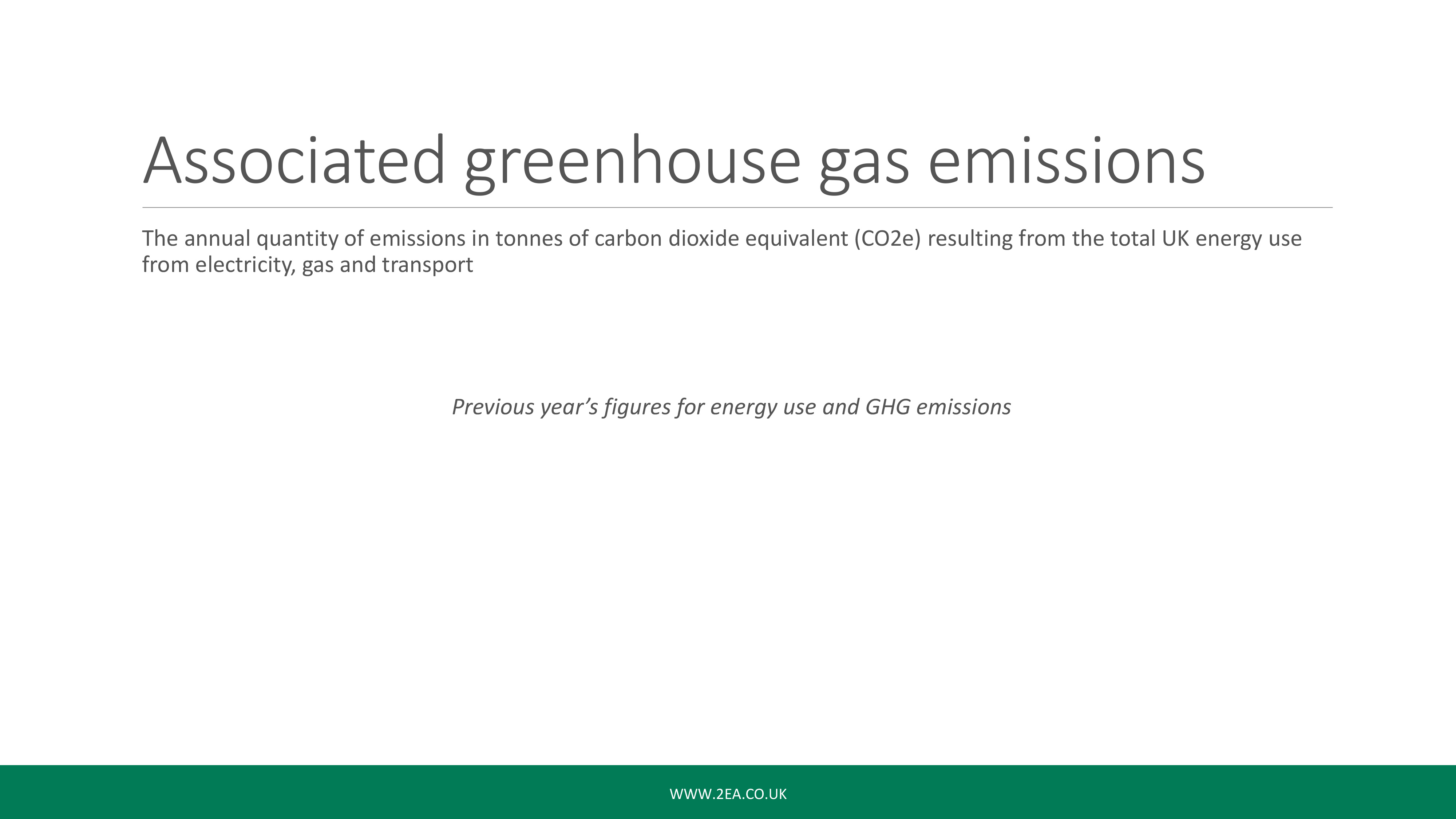 SECR Webinar: Associated Greenhouse Gas Emissions 